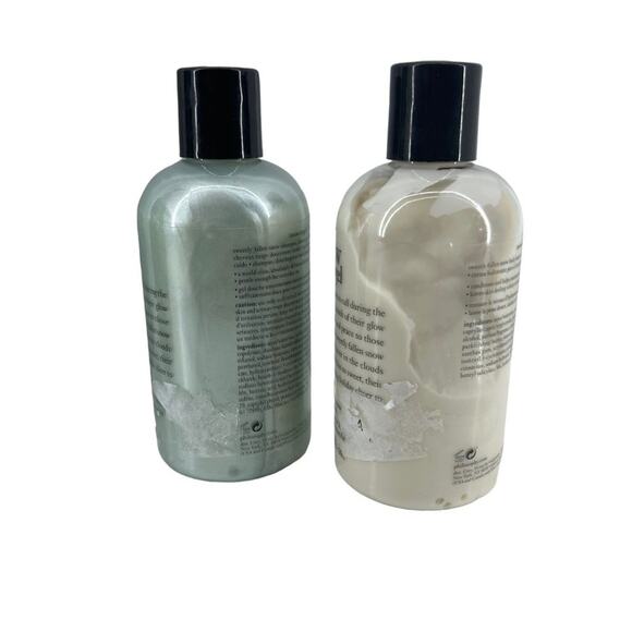 Philosophy Snow Angel Shampoo Shower Gel & Body Lotion Duo 8 oz Each Sealed - Picture 4 of 4